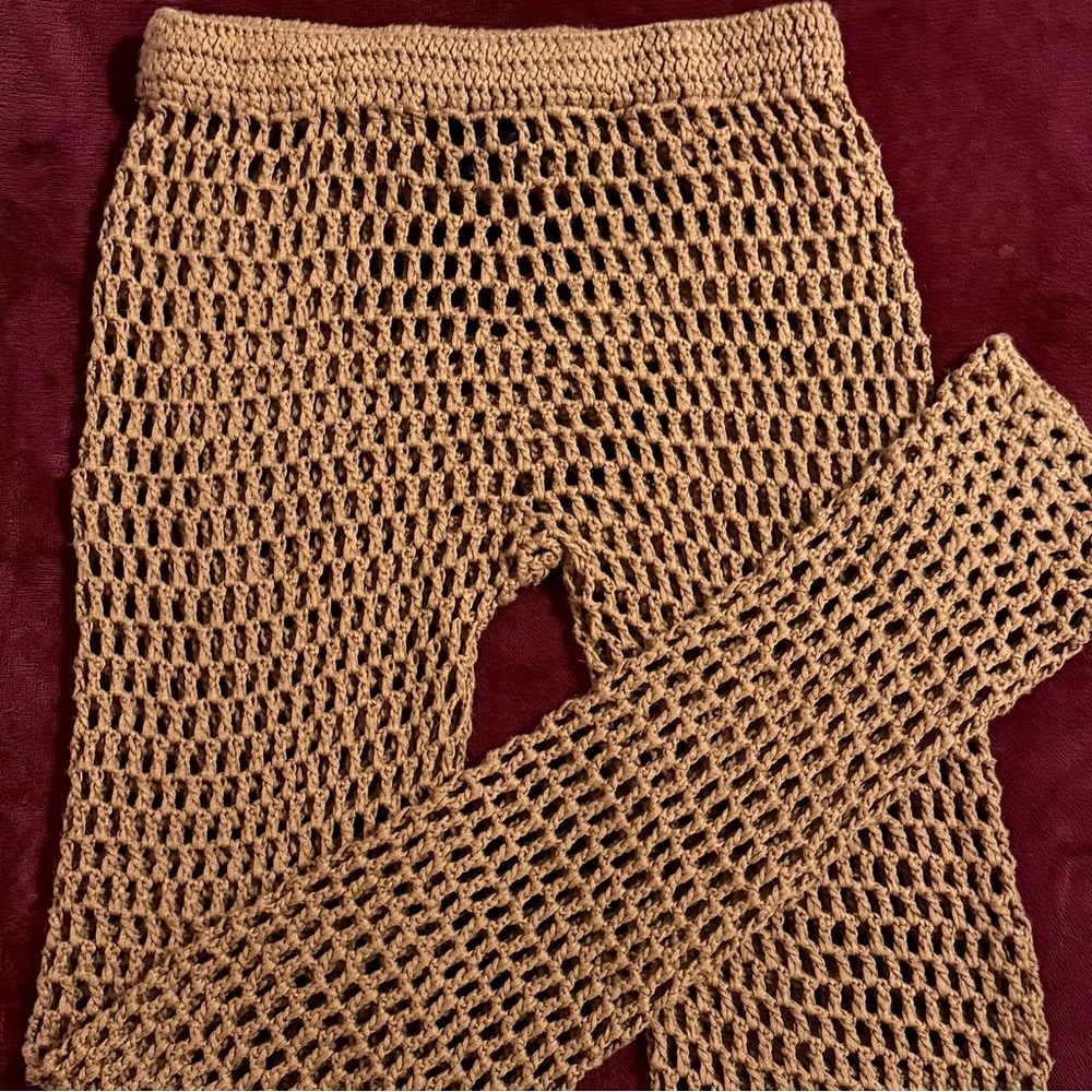 Handmade Crochet Fishnet  Bottoms- Missguided